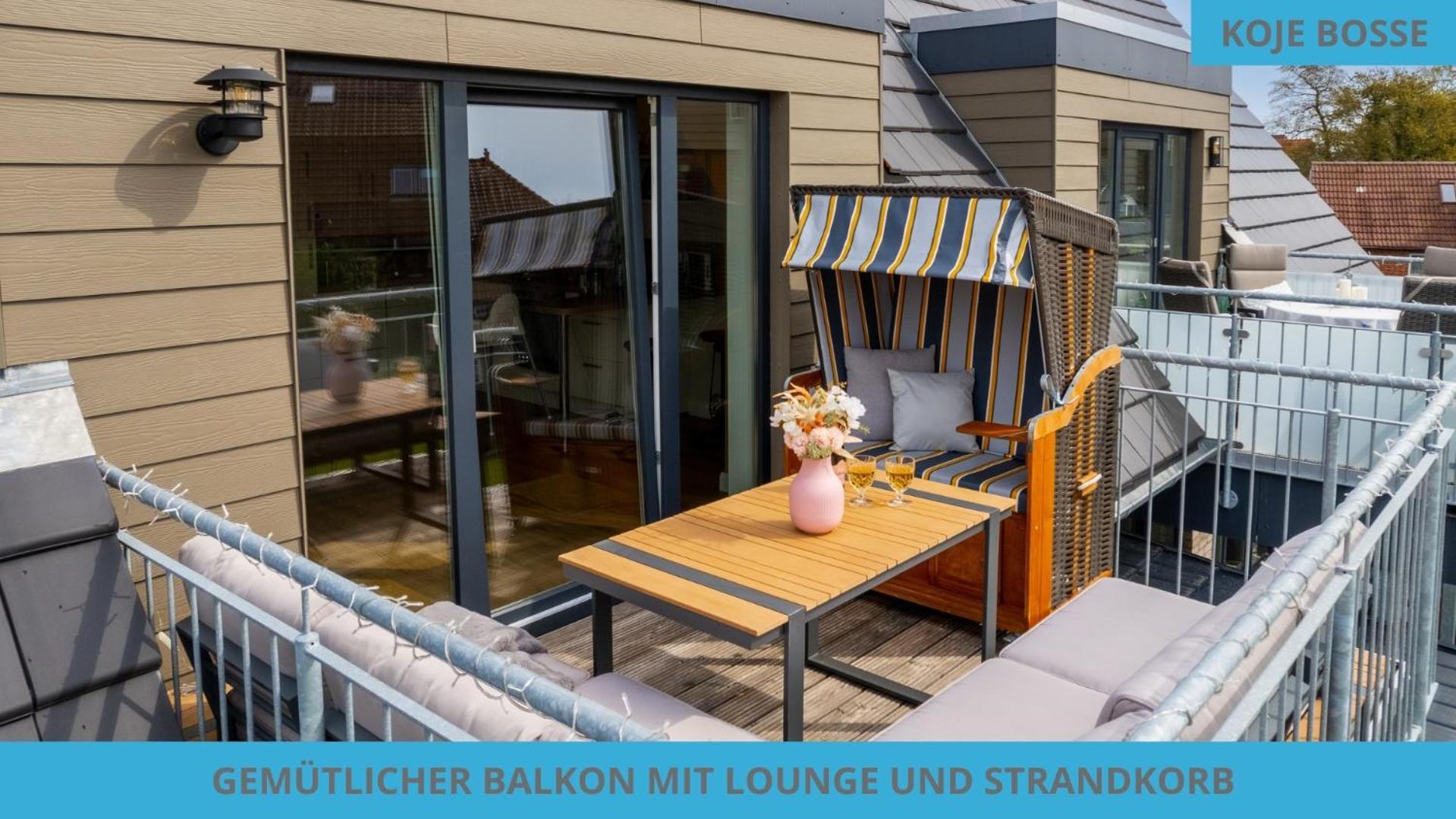 Kuestenkojen Mit 4 Ferienwohnungen Fuer 1 Bis 8 Pers Mit Diversen Schlafzimmern, Garten Oder Balkon Busum Exterior photo