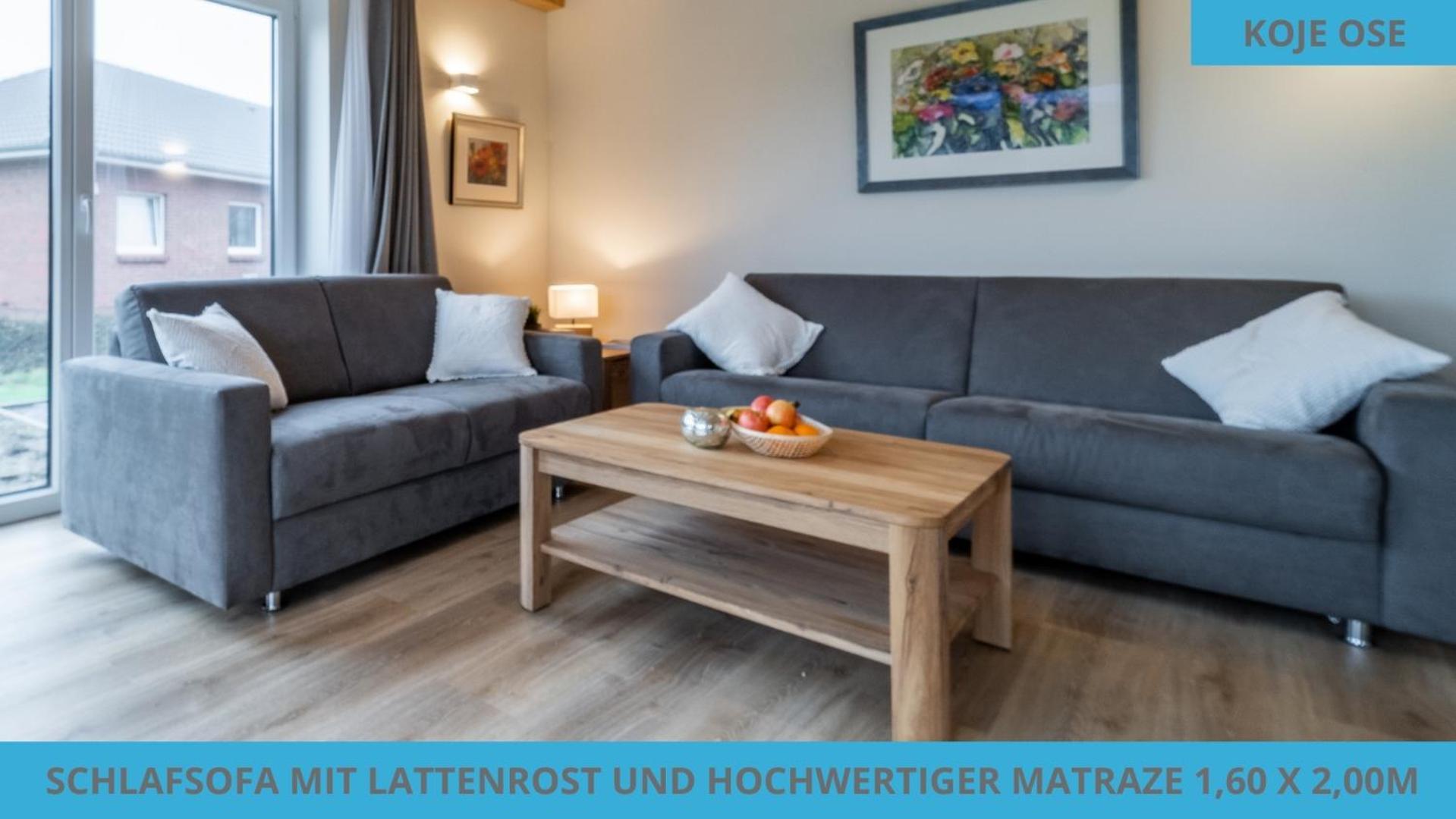 Kuestenkojen Mit 4 Ferienwohnungen Fuer 1 Bis 8 Pers Mit Diversen Schlafzimmern, Garten Oder Balkon Busum Exterior photo
